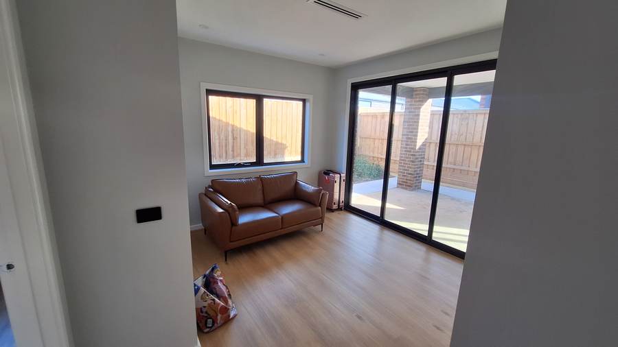 Bedroom — sliding glass doors to alfresco